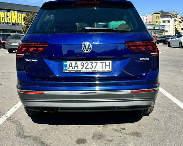 Синій Фольксваген Тігуан, об'ємом двигуна 1.98 л та пробігом 95 тис. км за 28000 $, фото 7 на Automoto.ua