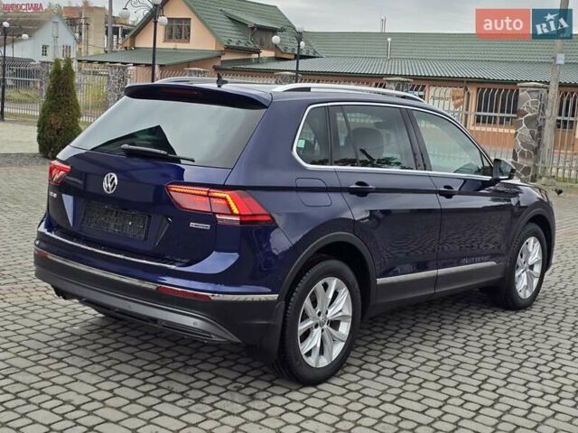 Синий Фольксваген Тигуан, объемом двигателя 2 л и пробегом 81 тыс. км за 27800 $, фото 11 на Automoto.ua