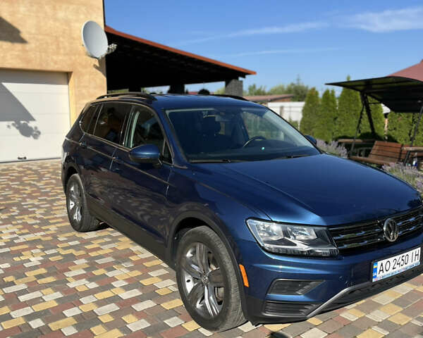 Синій Фольксваген Тігуан, об'ємом двигуна 1.98 л та пробігом 76 тис. км за 19500 $, фото 4 на Automoto.ua