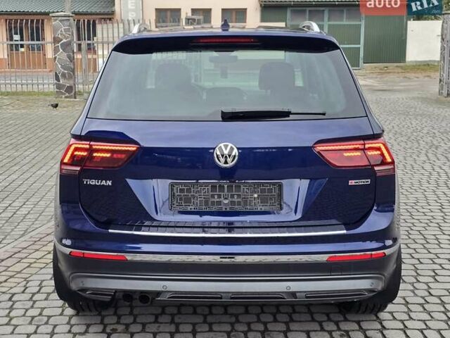 Синий Фольксваген Тигуан, объемом двигателя 2 л и пробегом 81 тыс. км за 27800 $, фото 5 на Automoto.ua