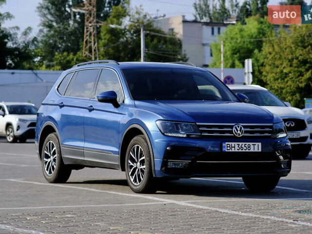Синий Фольксваген Тигуан, объемом двигателя 1.98 л и пробегом 126 тыс. км за 18500 $, фото 5 на Automoto.ua