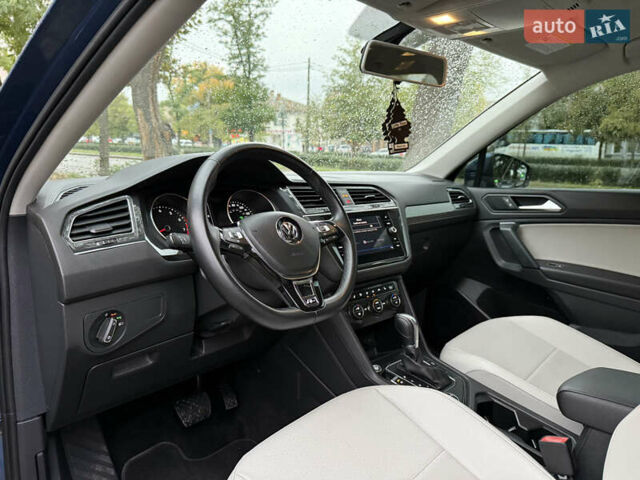 Синий Фольксваген Тигуан, объемом двигателя 1.98 л и пробегом 103 тыс. км за 18999 $, фото 23 на Automoto.ua