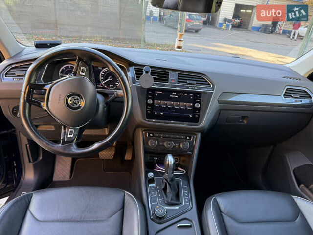 Синий Фольксваген Тигуан, объемом двигателя 2 л и пробегом 74 тыс. км за 30000 $, фото 13 на Automoto.ua