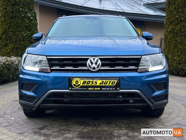 Синій Фольксваген Тігуан, об'ємом двигуна 2 л та пробігом 190 тис. км за 16900 $, фото 1 на Automoto.ua