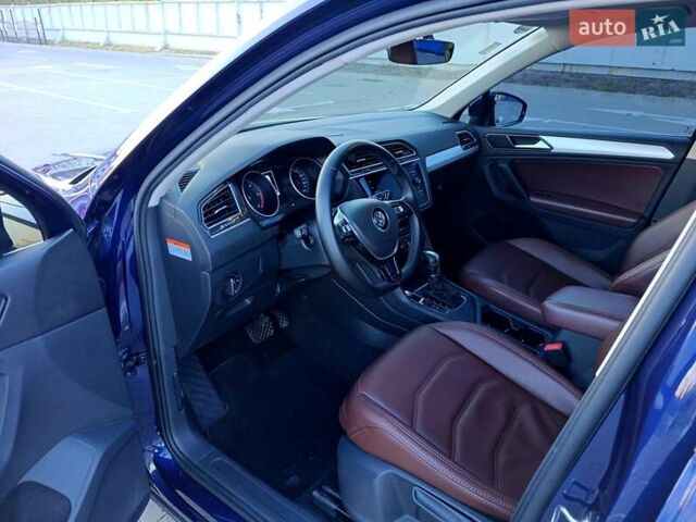 Синий Фольксваген Тигуан, объемом двигателя 1.98 л и пробегом 93 тыс. км за 27000 $, фото 24 на Automoto.ua