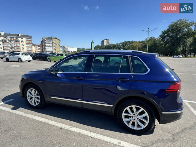 Синій Фольксваген Тігуан, об'ємом двигуна 1.98 л та пробігом 95 тис. км за 28000 $, фото 8 на Automoto.ua