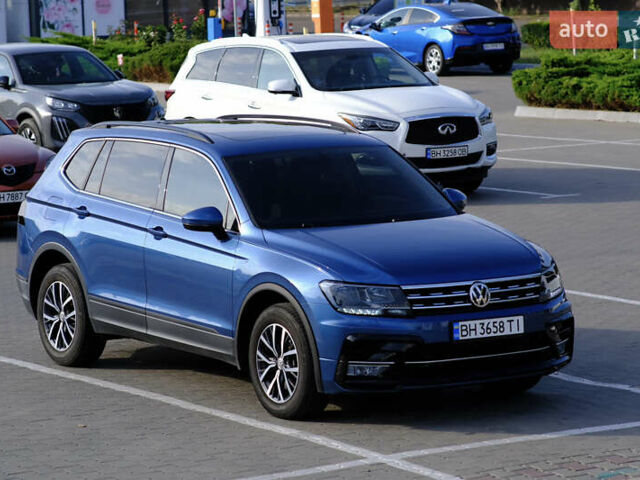 Синий Фольксваген Тигуан, объемом двигателя 1.98 л и пробегом 126 тыс. км за 18500 $, фото 1 на Automoto.ua