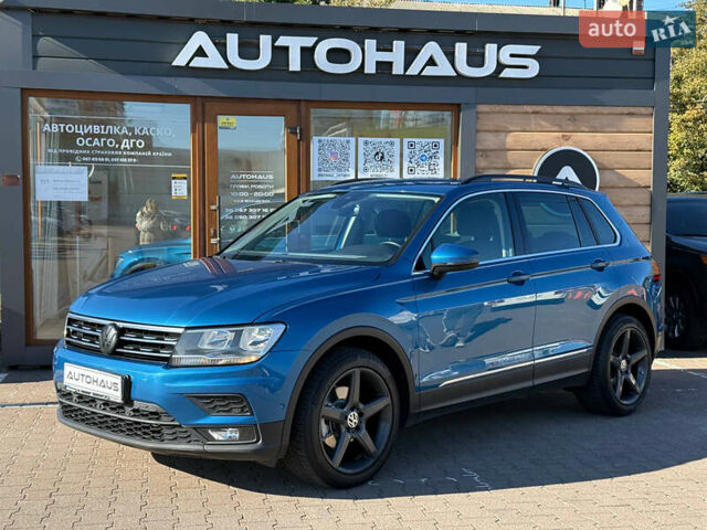 Синий Фольксваген Тигуан, объемом двигателя 1.97 л и пробегом 152 тыс. км за 25200 $, фото 2 на Automoto.ua