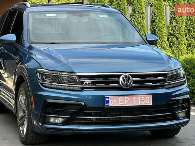 Синий Фольксваген Тигуан, объемом двигателя 1.98 л и пробегом 203 тыс. км за 17600 $, фото 4 на Automoto.ua