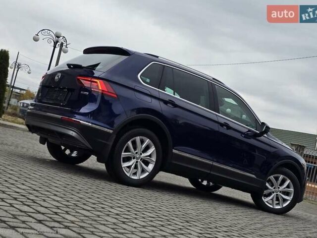 Синий Фольксваген Тигуан, объемом двигателя 2 л и пробегом 81 тыс. км за 27800 $, фото 3 на Automoto.ua
