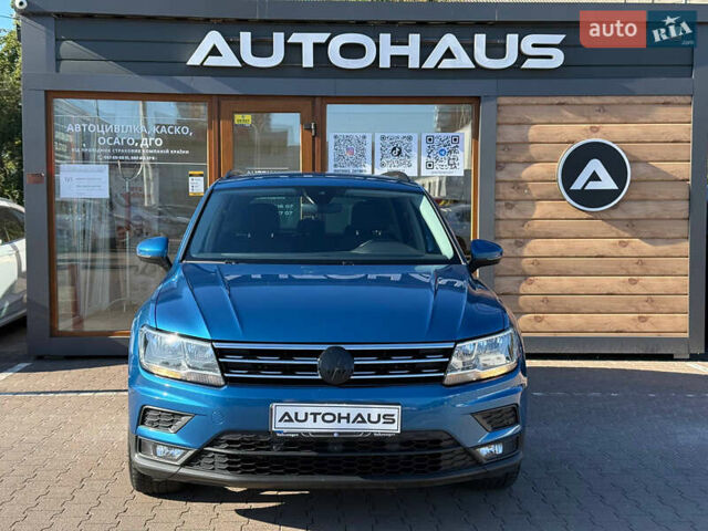 Синий Фольксваген Тигуан, объемом двигателя 1.97 л и пробегом 152 тыс. км за 25200 $, фото 1 на Automoto.ua
