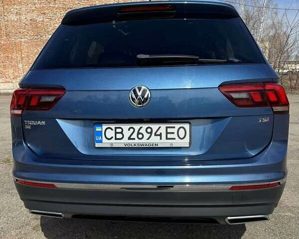 Синий Фольксваген Тигуан, объемом двигателя 1.98 л и пробегом 162 тыс. км за 16400 $, фото 5 на Automoto.ua
