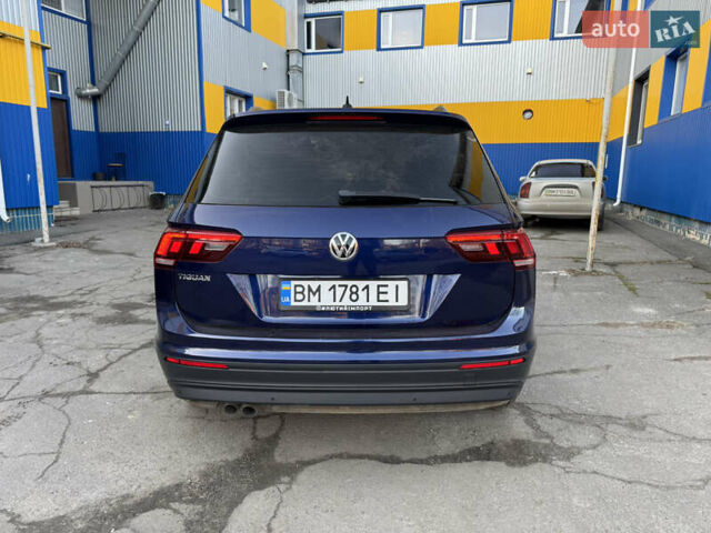 Синий Фольксваген Тигуан, объемом двигателя 1.97 л и пробегом 220 тыс. км за 20000 $, фото 1 на Automoto.ua
