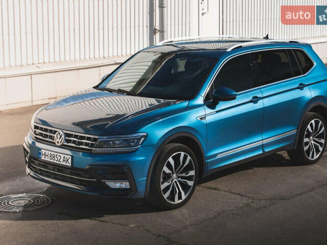 Синий Фольксваген Тигуан, объемом двигателя 1.98 л и пробегом 75 тыс. км за 23600 $, фото 1 на Automoto.ua