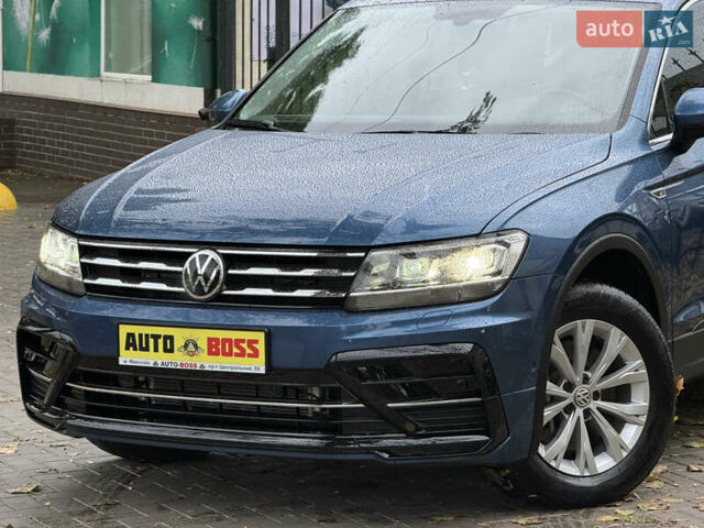Синий Фольксваген Тигуан, объемом двигателя 1.98 л и пробегом 103 тыс. км за 18999 $, фото 5 на Automoto.ua