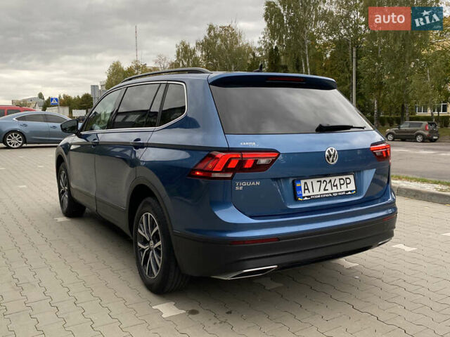 Синий Фольксваген Тигуан, объемом двигателя 1.98 л и пробегом 66 тыс. км за 19850 $, фото 2 на Automoto.ua