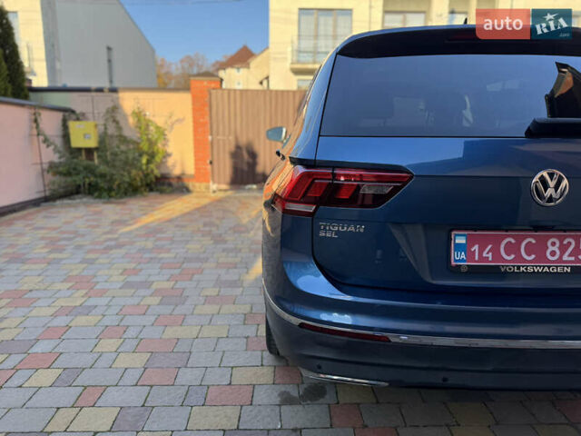 Синий Фольксваген Тигуан, объемом двигателя 1.98 л и пробегом 166 тыс. км за 19200 $, фото 9 на Automoto.ua
