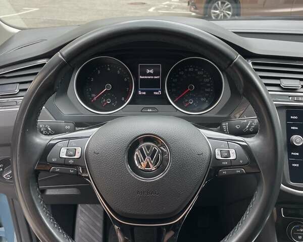 Синий Фольксваген Тигуан, объемом двигателя 1.98 л и пробегом 99 тыс. км за 20499 $, фото 14 на Automoto.ua