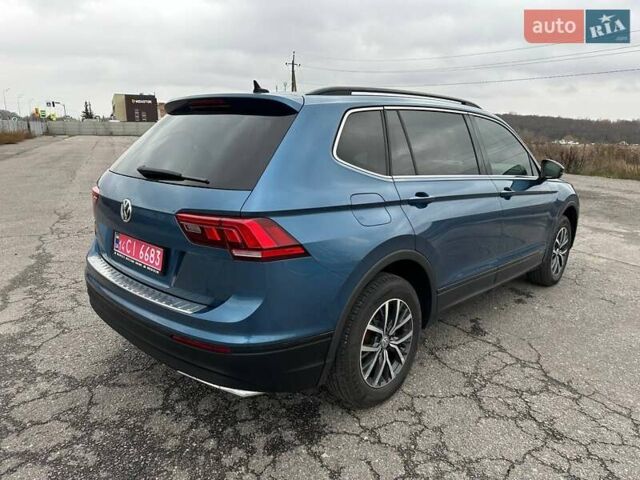 Синий Фольксваген Тигуан, объемом двигателя 2 л и пробегом 213 тыс. км за 17800 $, фото 5 на Automoto.ua