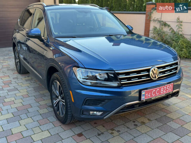 Синий Фольксваген Тигуан, объемом двигателя 1.98 л и пробегом 166 тыс. км за 19200 $, фото 4 на Automoto.ua
