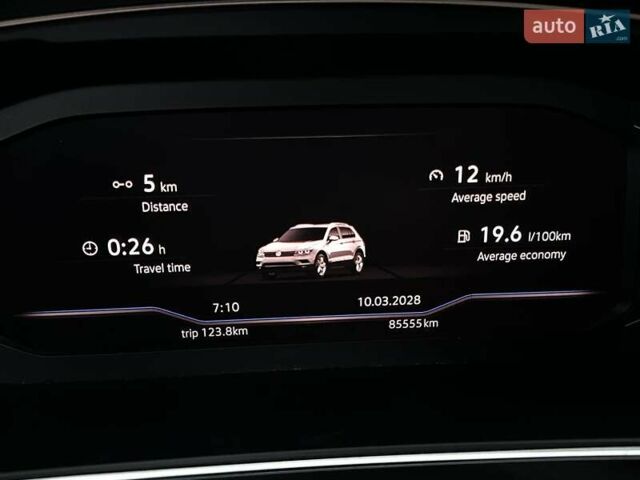 Синій Фольксваген Тігуан, об'ємом двигуна 1.98 л та пробігом 85 тис. км за 19500 $, фото 21 на Automoto.ua