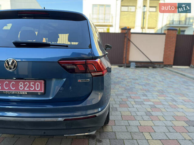 Синий Фольксваген Тигуан, объемом двигателя 1.98 л и пробегом 166 тыс. км за 19200 $, фото 10 на Automoto.ua