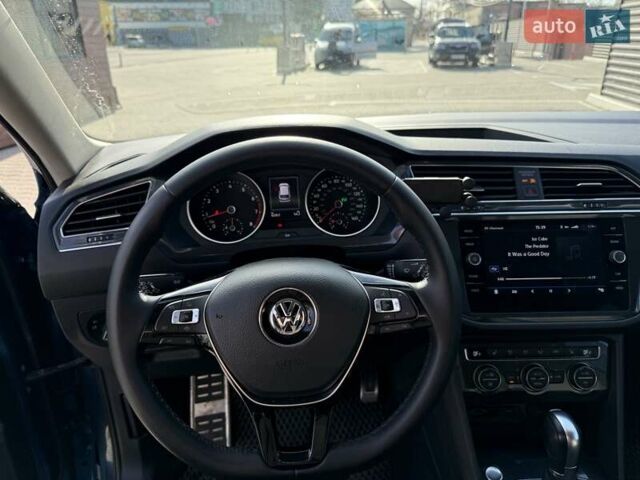 Синий Фольксваген Тигуан, объемом двигателя 2 л и пробегом 43 тыс. км за 19500 $, фото 10 на Automoto.ua