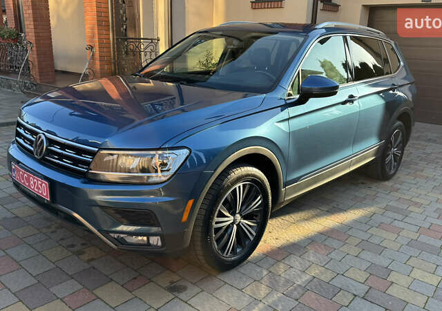 Синий Фольксваген Тигуан, объемом двигателя 1.98 л и пробегом 166 тыс. км за 19200 $, фото 12 на Automoto.ua