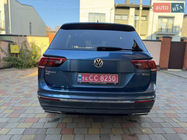Синий Фольксваген Тигуан, объемом двигателя 1.98 л и пробегом 166 тыс. км за 19200 $, фото 8 на Automoto.ua