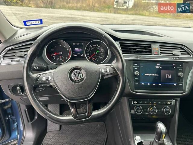 Синий Фольксваген Тигуан, объемом двигателя 2 л и пробегом 213 тыс. км за 17800 $, фото 17 на Automoto.ua