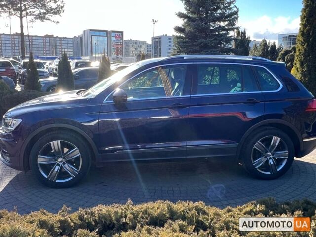 Синій Фольксваген Тігуан, об'ємом двигуна 2 л та пробігом 164 тис. км за 25300 $, фото 3 на Automoto.ua