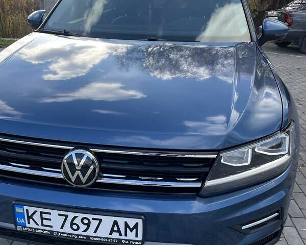 Синий Фольксваген Тигуан, объемом двигателя 2 л и пробегом 109 тыс. км за 18000 $, фото 8 на Automoto.ua