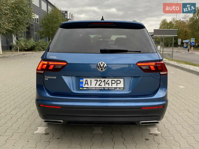 Синий Фольксваген Тигуан, объемом двигателя 1.98 л и пробегом 66 тыс. км за 19850 $, фото 12 на Automoto.ua
