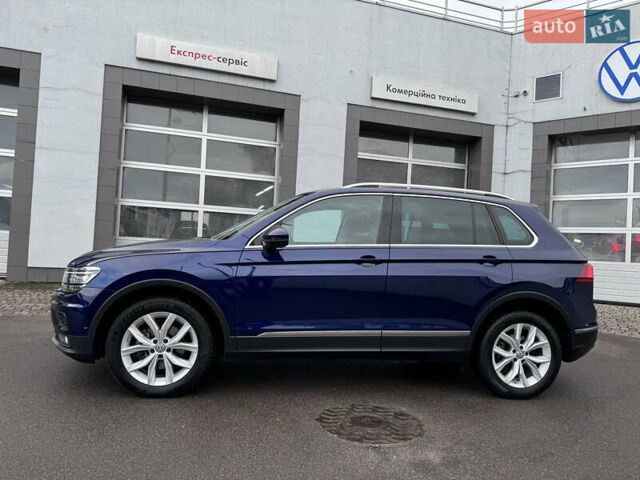 Синий Фольксваген Тигуан, объемом двигателя 1.98 л и пробегом 166 тыс. км за 26950 $, фото 4 на Automoto.ua