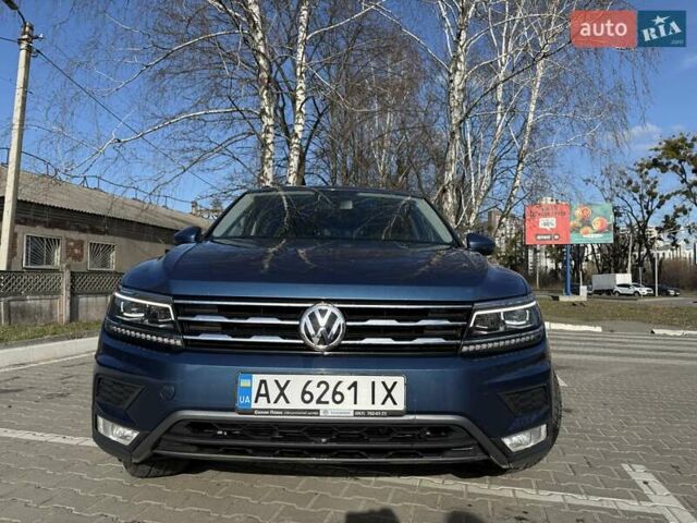 Синий Фольксваген Тигуан, объемом двигателя 2 л и пробегом 43 тыс. км за 19500 $, фото 8 на Automoto.ua