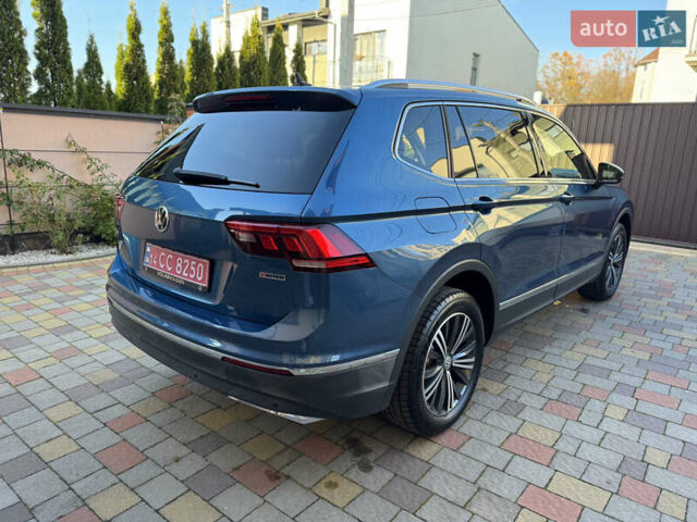 Синий Фольксваген Тигуан, объемом двигателя 1.98 л и пробегом 166 тыс. км за 19200 $, фото 6 на Automoto.ua