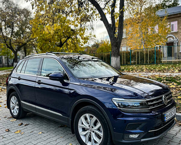 Синій Фольксваген Тігуан, об'ємом двигуна 1.98 л та пробігом 82 тис. км за 30000 $, фото 3 на Automoto.ua