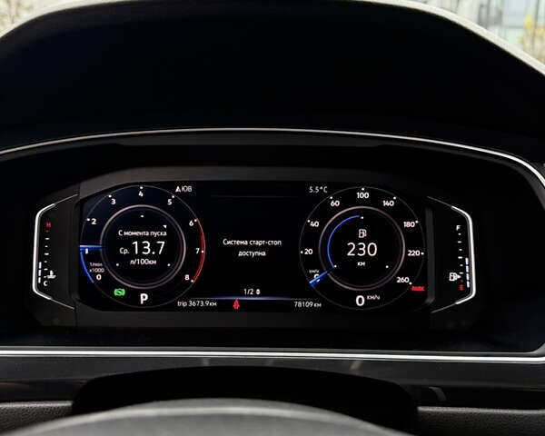 Синий Фольксваген Тигуан, объемом двигателя 1.98 л и пробегом 78 тыс. км за 23000 $, фото 9 на Automoto.ua