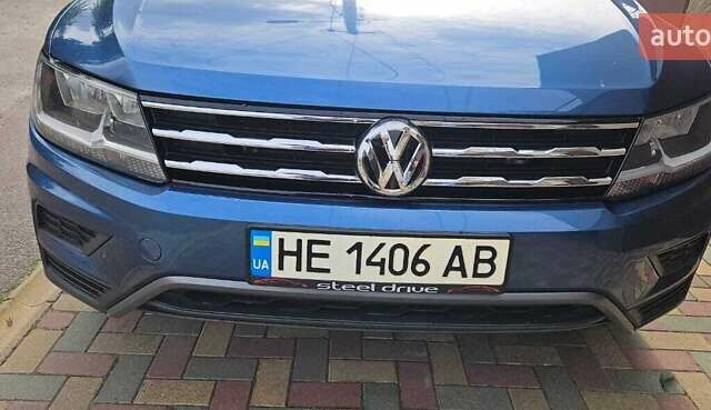 Синий Фольксваген Тигуан, объемом двигателя 2 л и пробегом 153 тыс. км за 19350 $, фото 4 на Automoto.ua