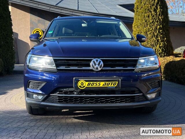 Синій Фольксваген Тігуан, об'ємом двигуна 2 л та пробігом 164 тис. км за 25300 $, фото 1 на Automoto.ua