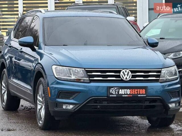 Синій Фольксваген Тігуан, об'ємом двигуна 1.98 л та пробігом 85 тис. км за 19500 $, фото 4 на Automoto.ua