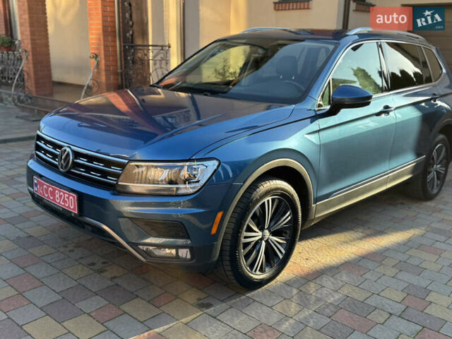 Синий Фольксваген Тигуан, объемом двигателя 1.98 л и пробегом 166 тыс. км за 19200 $, фото 1 на Automoto.ua