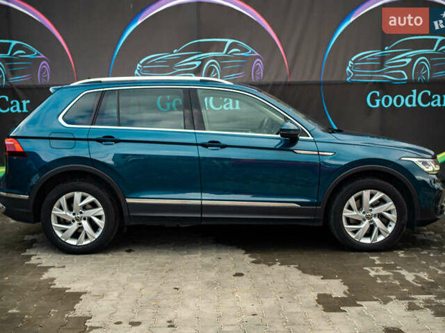 Синий Фольксваген Тигуан, объемом двигателя 1.97 л и пробегом 170 тыс. км за 32888 $, фото 21 на Automoto.ua