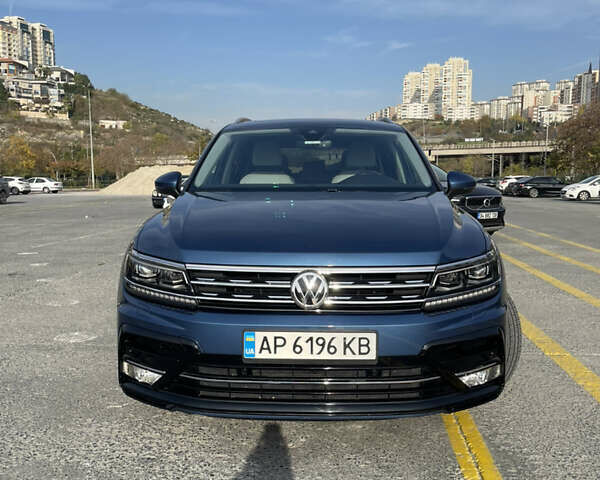 Синий Фольксваген Тигуан, объемом двигателя 1.98 л и пробегом 50 тыс. км за 30000 $, фото 2 на Automoto.ua