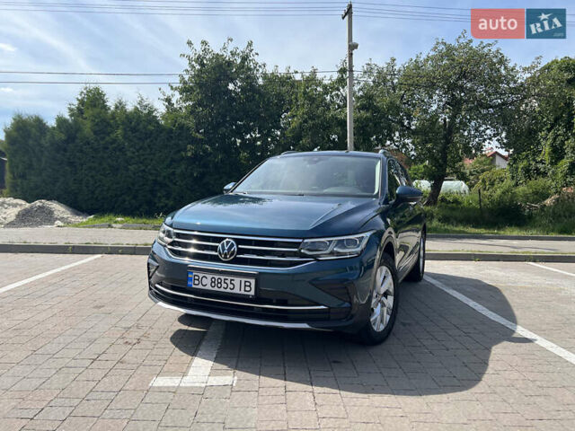 Синій Фольксваген Тігуан, об'ємом двигуна 2 л та пробігом 50 тис. км за 34000 $, фото 1 на Automoto.ua