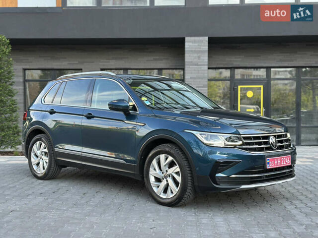 Синий Фольксваген Тигуан, объемом двигателя 2 л и пробегом 107 тыс. км за 33500 $, фото 4 на Automoto.ua
