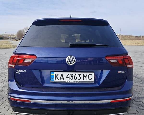 Синий Фольксваген Тигуан, объемом двигателя 1.98 л и пробегом 45 тыс. км за 28600 $, фото 3 на Automoto.ua