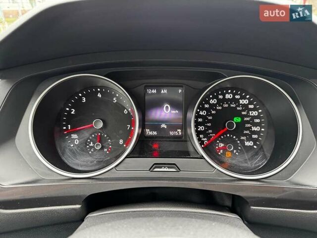 Синий Фольксваген Тигуан, объемом двигателя 2 л и пробегом 74 тыс. км за 21990 $, фото 14 на Automoto.ua