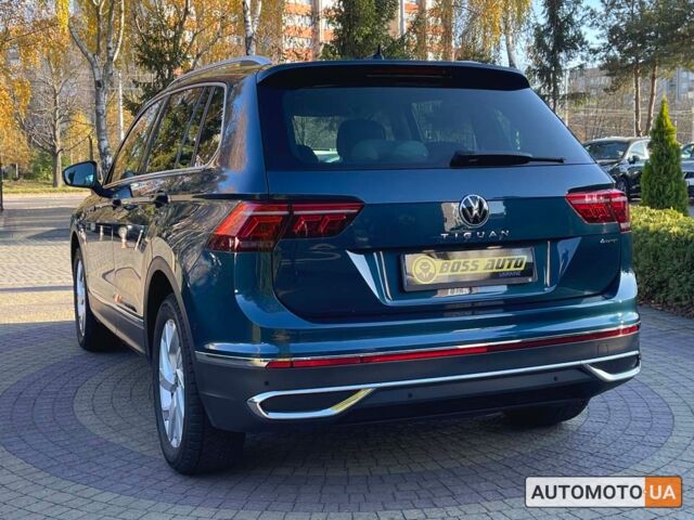Синій Фольксваген Тігуан, об'ємом двигуна 2 л та пробігом 40 тис. км за 35800 $, фото 4 на Automoto.ua