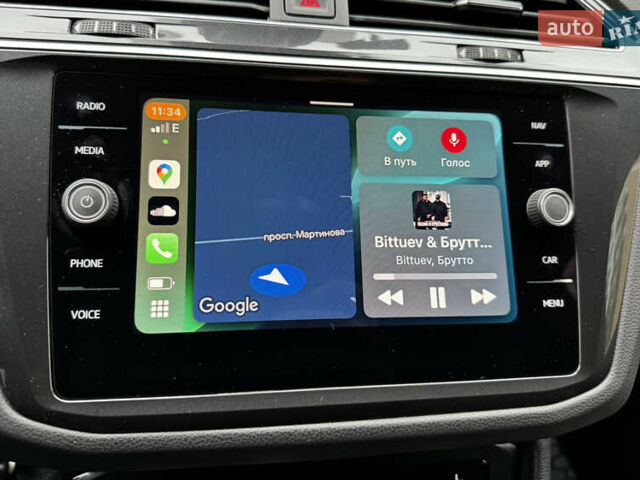 Синий Фольксваген Тигуан, объемом двигателя 1.98 л и пробегом 79 тыс. км за 34999 $, фото 135 на Automoto.ua